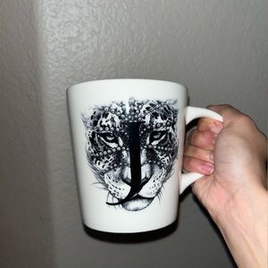 Williams Sonoma Monogram Mug “J” Jaguar